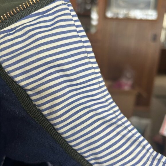 Vineyard Vines Women’s Fleece Lined Green Quilted Full Zip Jacket Size XL - Picture 10 of 10